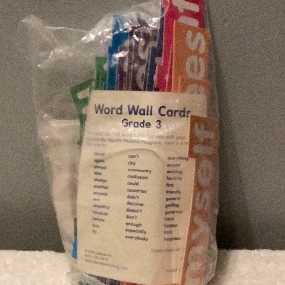 Word Wall Cards - Multicolor - Picture 8 of 8